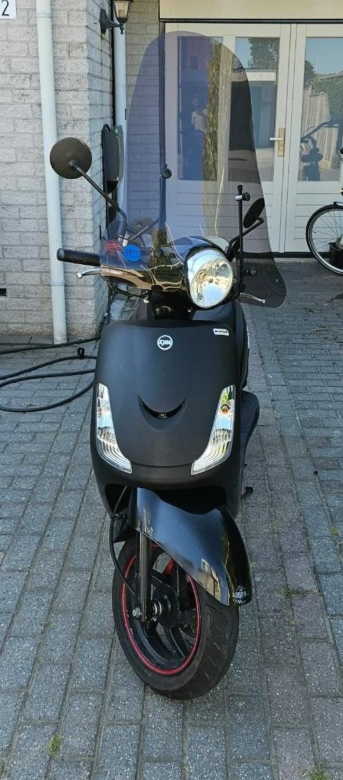 Sym Fiddle 2 49cc - Bouwjaar 2019 - Blauw Kenteken, Ophalen, Gebruikt, Benzine, SYM