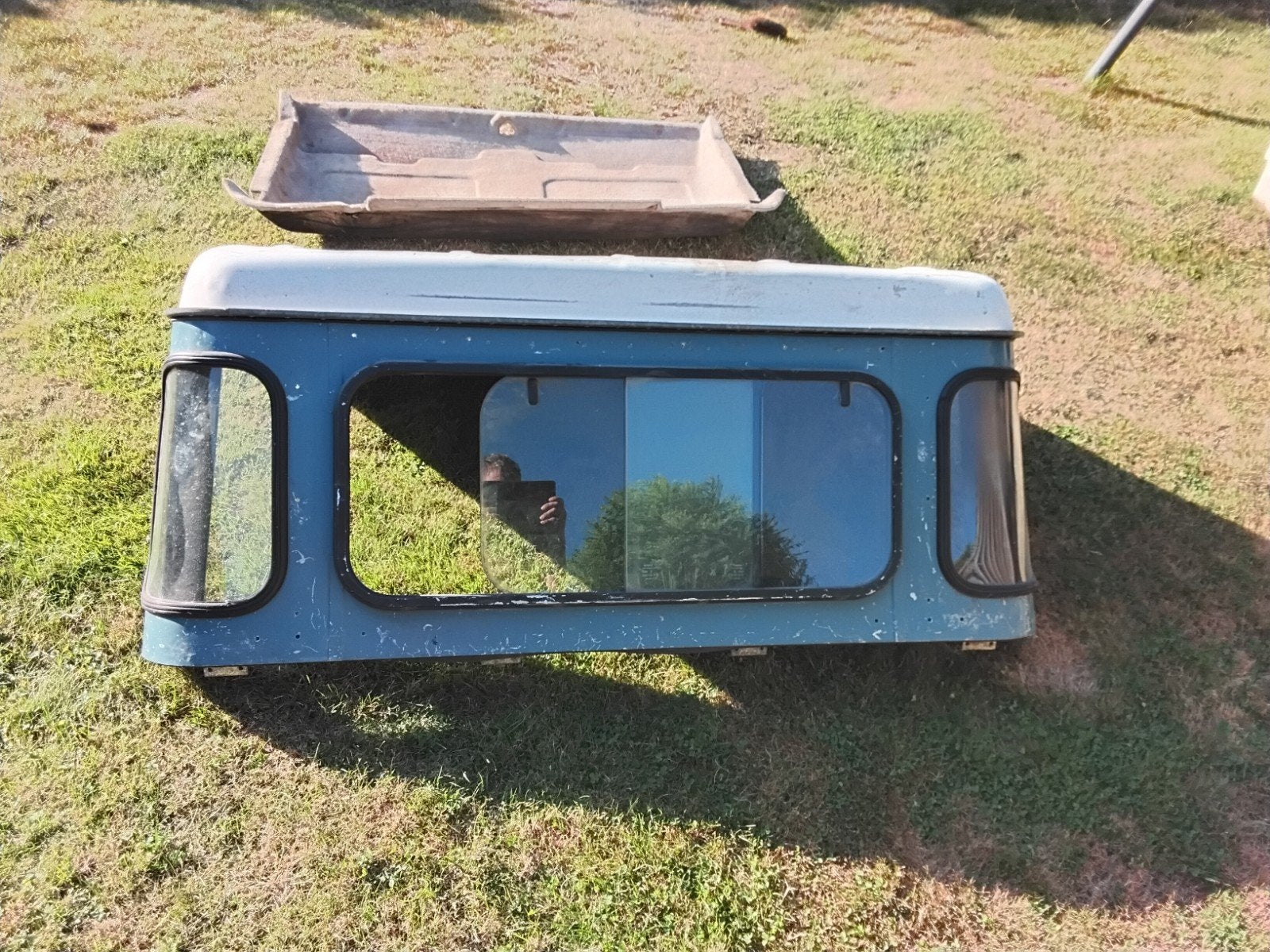 truckcab landrover defender pickup dak, Ophalen, Gebruikt