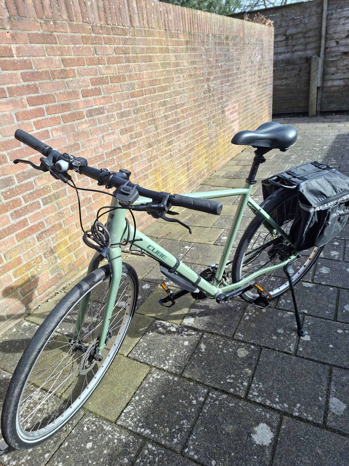 Cube fiets met schijfremmen en 27 versnellingen, Overige merken, 28 inch, Gebruikt, Ophalen of Verzenden