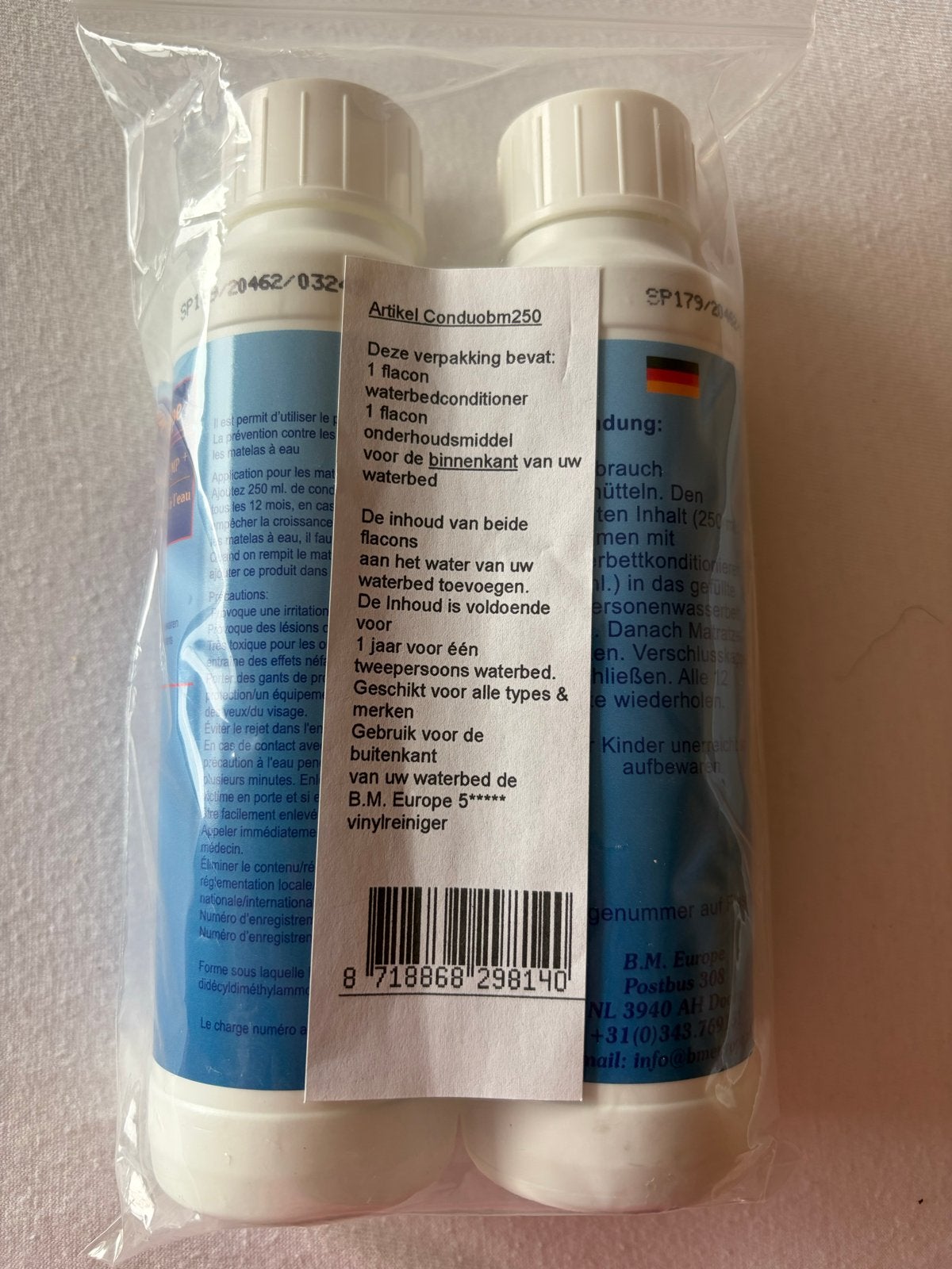 Onderhoudspakket waterbed - Nieuw in verpakking, Ophalen of Verzenden, Nieuw