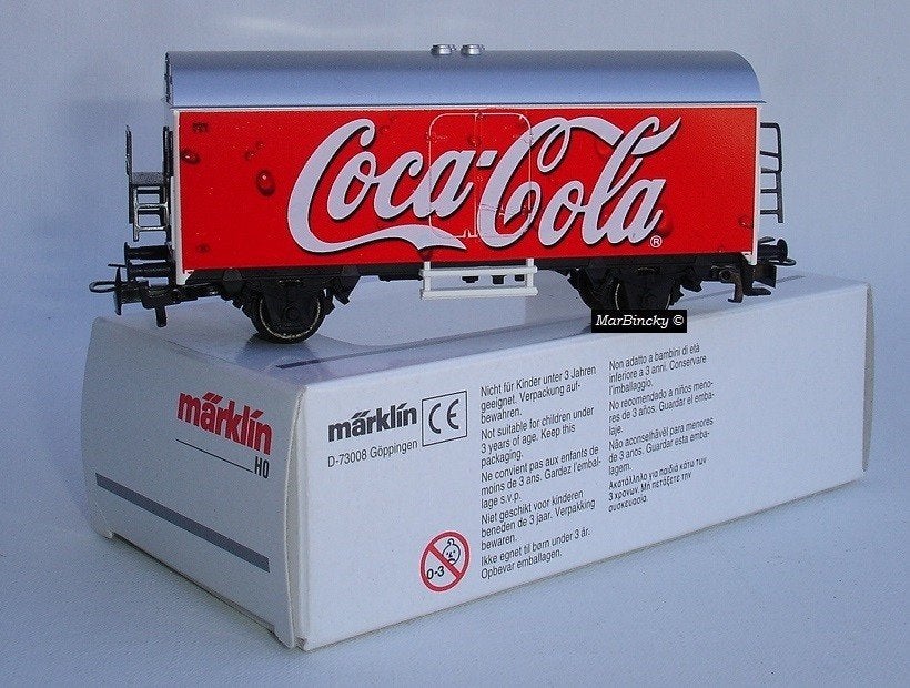 Märklin 4415 Coca Cola - Uitgave van Biervliet België !, Hobby en Vrije tijd, Wisselstroom, Ophalen of Verzenden, Märklin, Nieuw