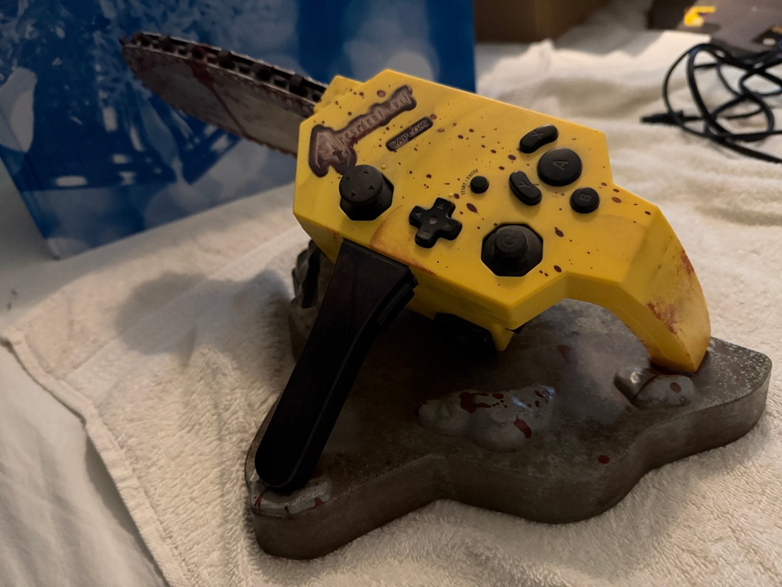 Resident Evil 4 Chainsaw Controller GameCube, Gebruikt, Nintendo, Overige typen, Overige merken