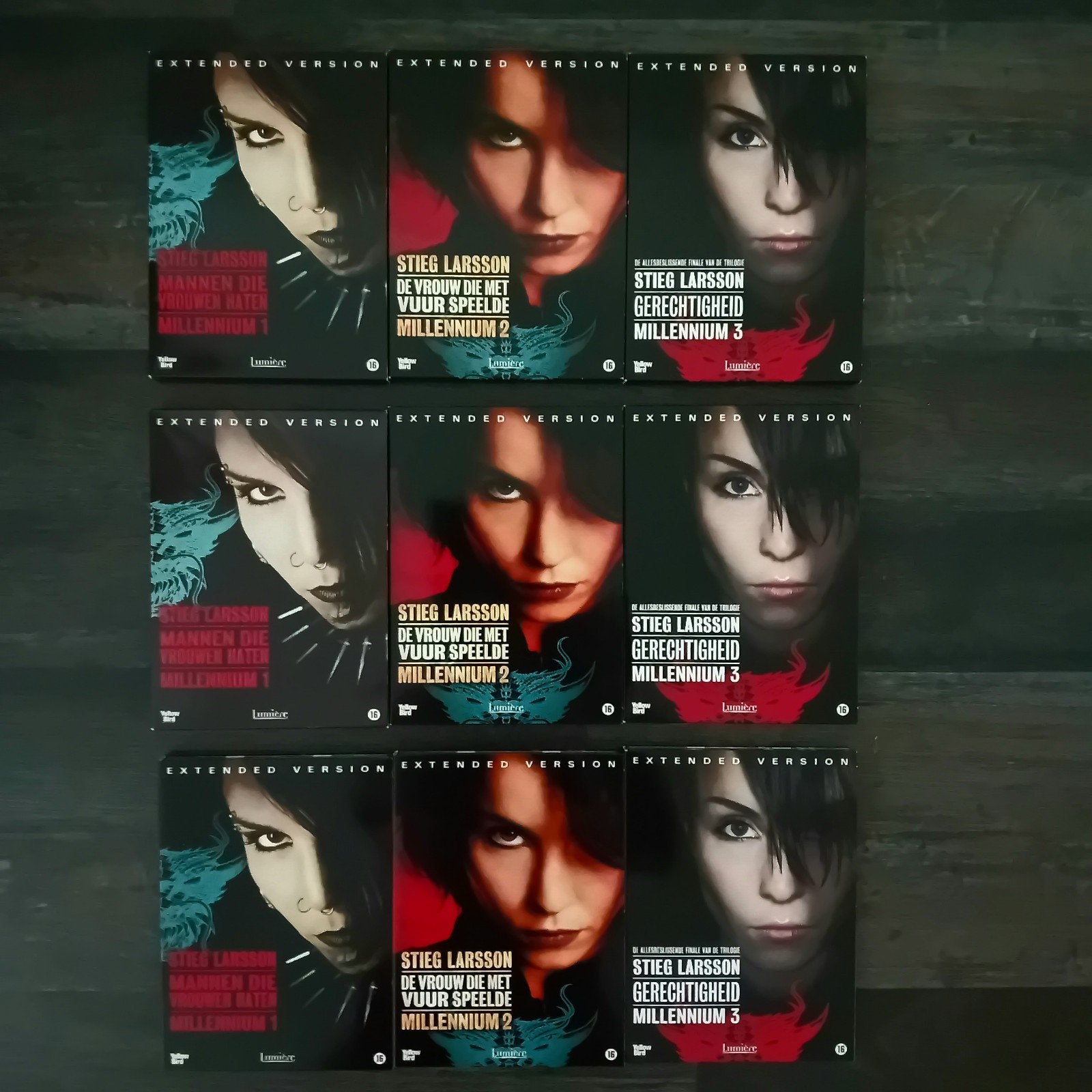 Millennium Trilogie - 3 sets Extended Version, Vanaf 16 jaar, Speciale editie, Nederlands, Ophalen of Verzenden
