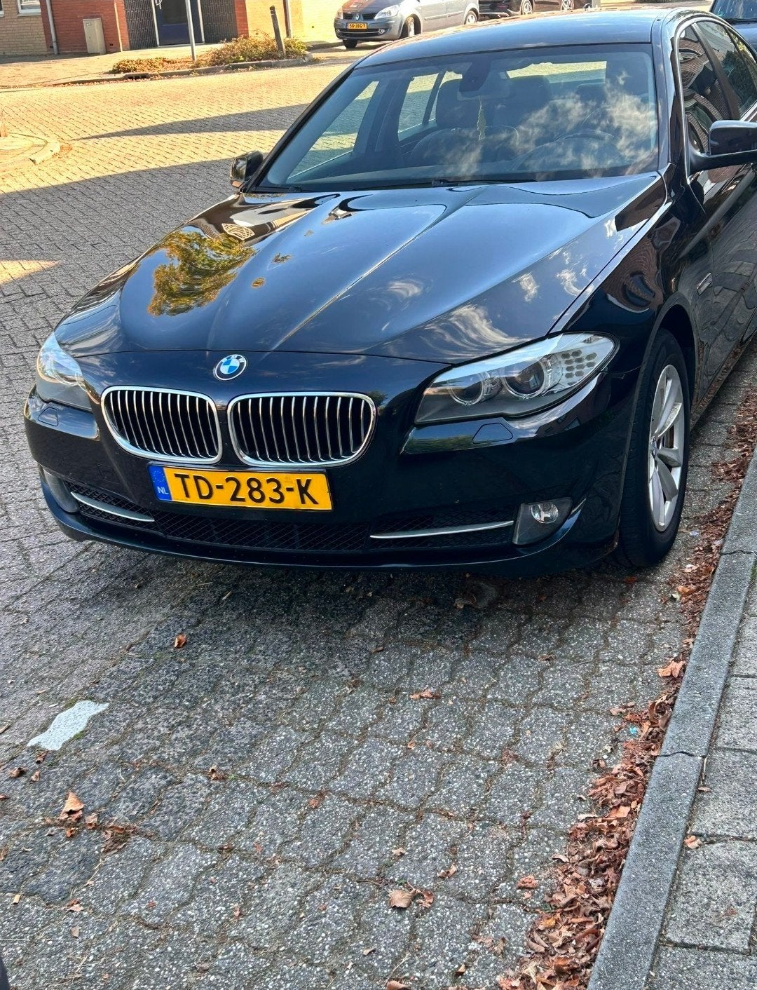BMW 5-Serie 525d 204pk Aut. 2011 Zwart, Auto's, Automaat, Achterwielaandrijving, Zwart, 2000 kg