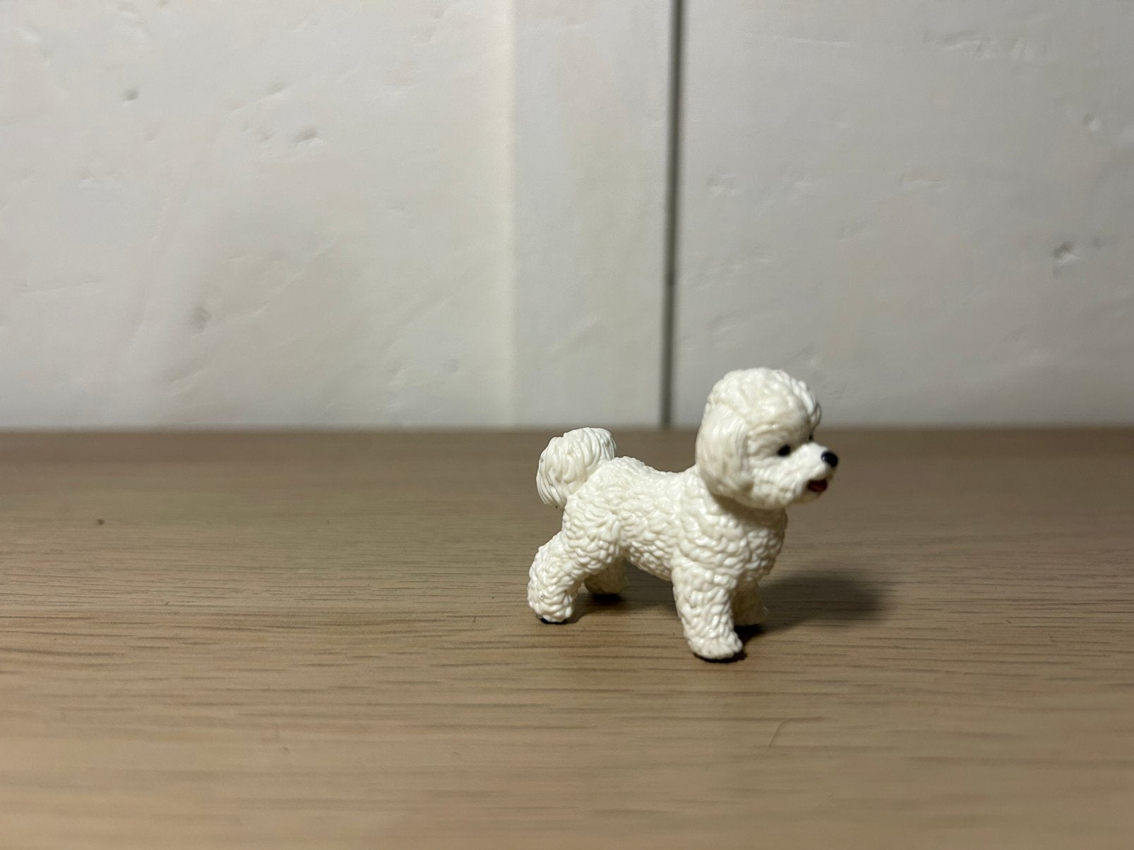 Schleich bichon frise hond, Ophalen of Verzenden, Zo goed als nieuw, Paard, Beeldje of Figuurtje
