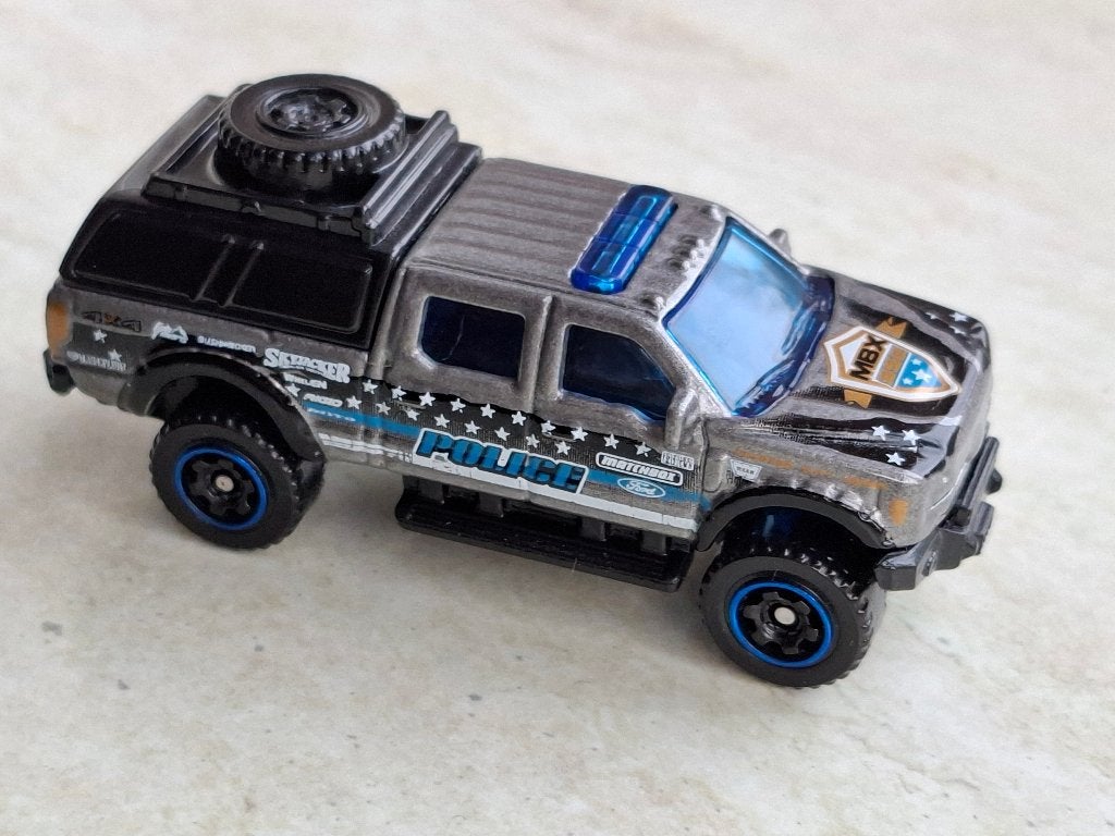 Skyjacker '17 Ford F-350 Super Duty Matchbox Police, Ophalen of Verzenden, Nieuw, Auto