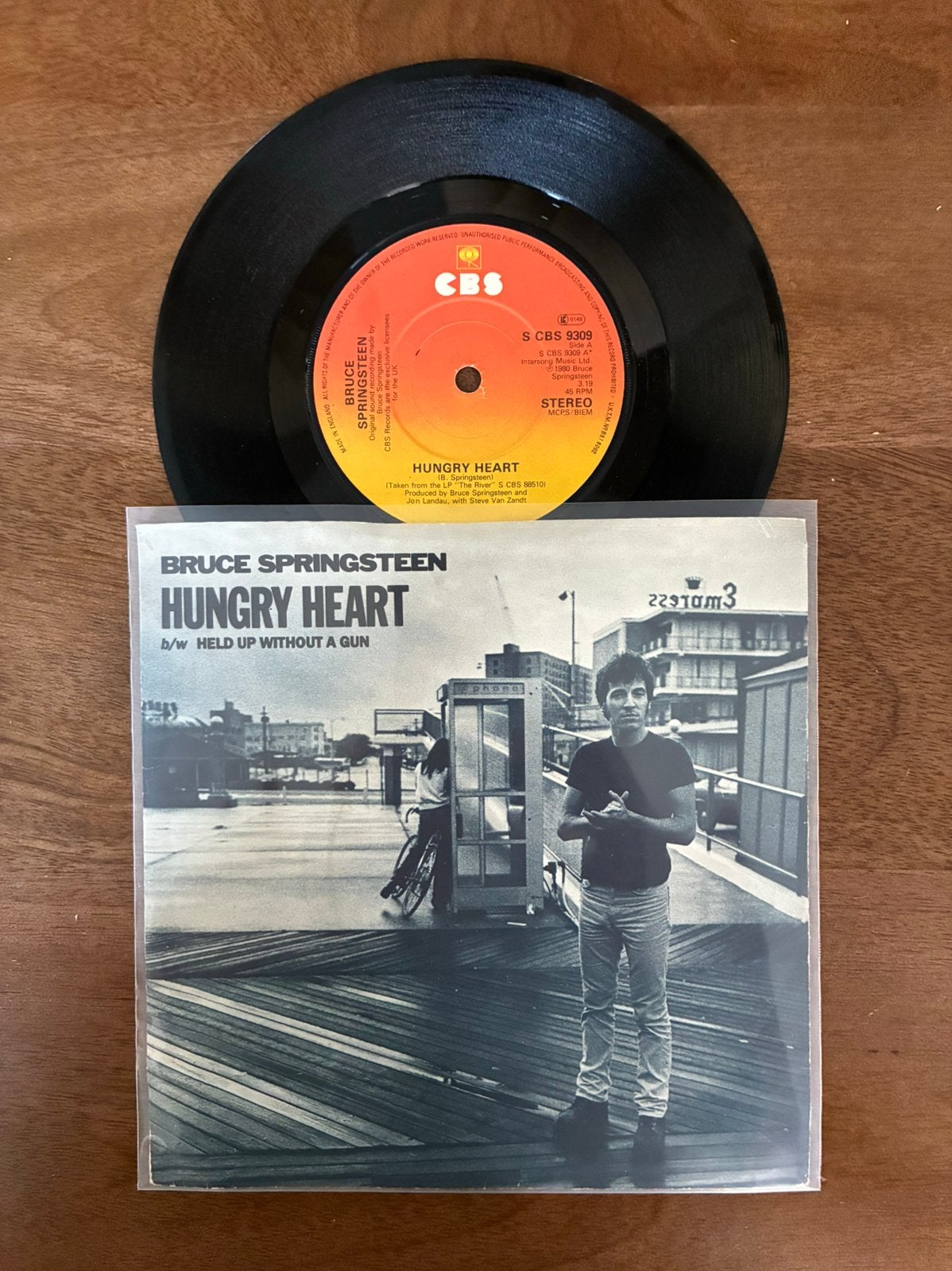Bruce Springsteen - Hungry heart, Cd's en Dvd's, Vinyl Singles, Ophalen of Verzenden, 7 inch