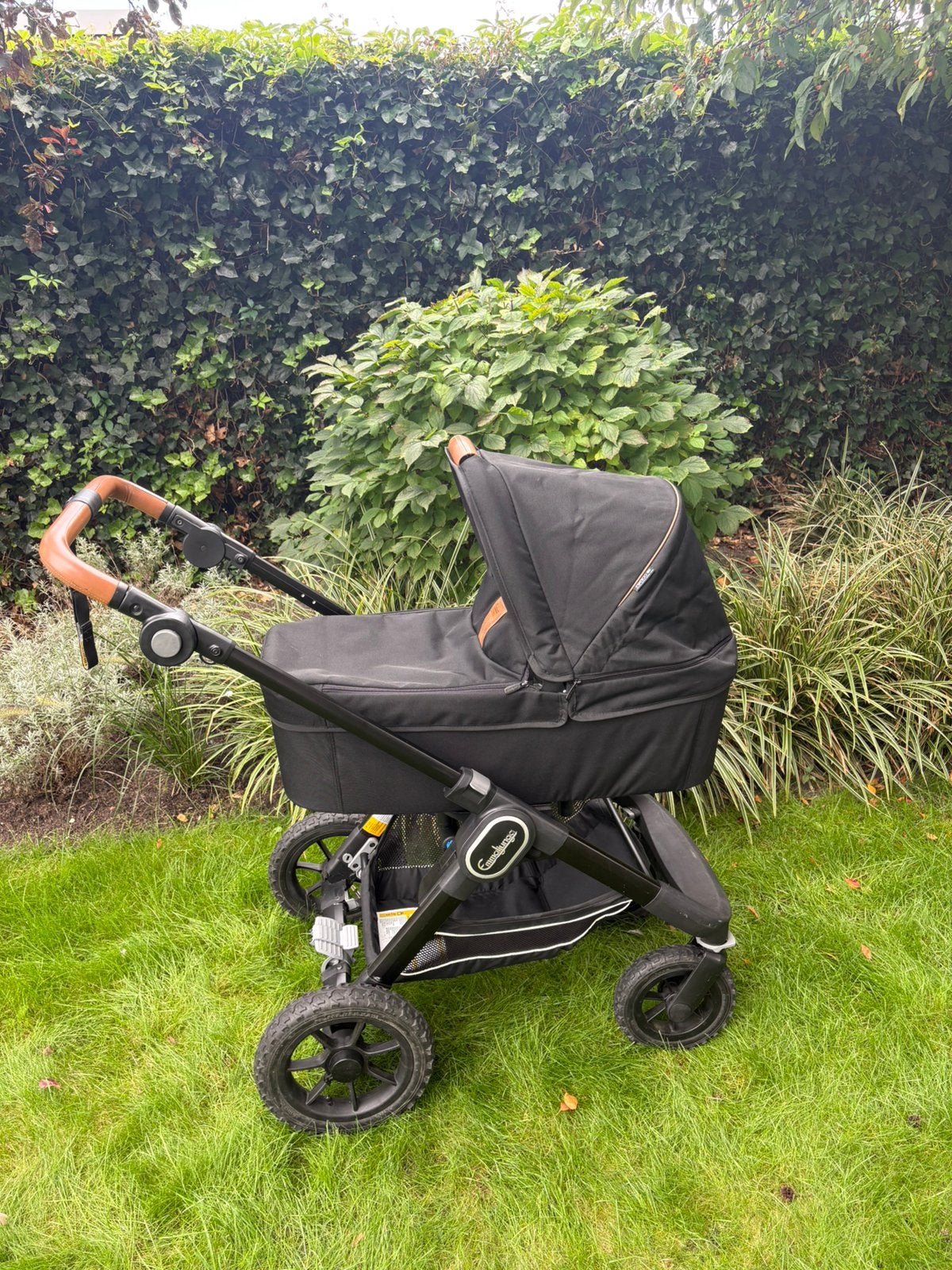 Emmaljunga kinderwagen 2 in 1 NXT90 outdoor black, Ophalen, Gebruikt, Combiwagen, Overige merken