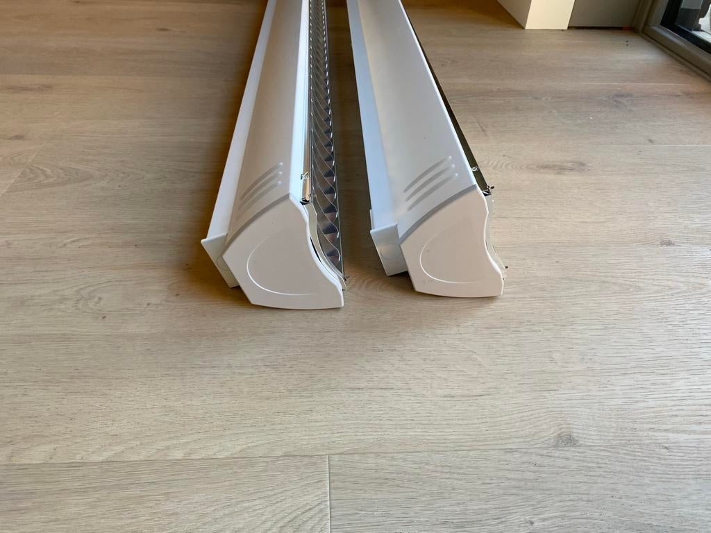 2x Philips Master TL5 HE 28W/830 TL-armaturen, Ophalen of Verzenden, Zo goed als nieuw, Metaal