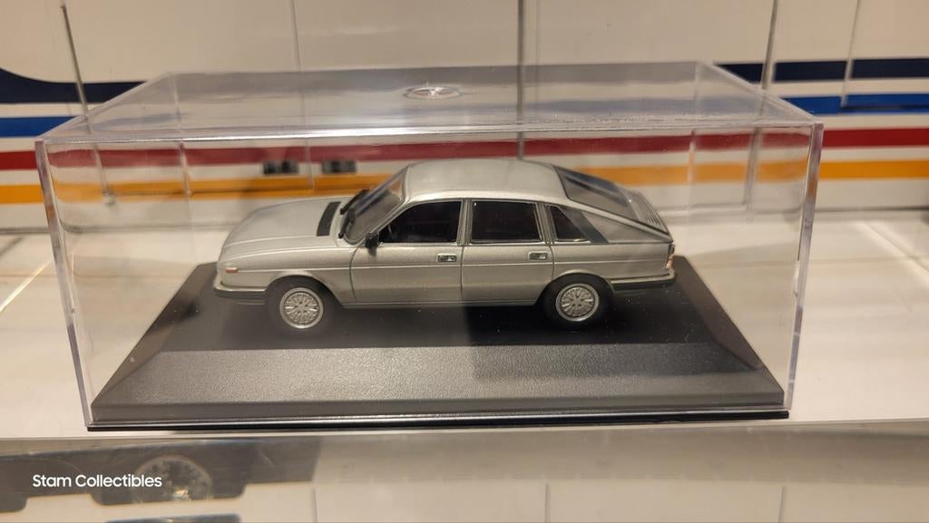 Norev Lancia Gamma Berline Silver Metallic - 1976 / 1984, Gebruikt, Auto, Norev, Ophalen of Verzenden