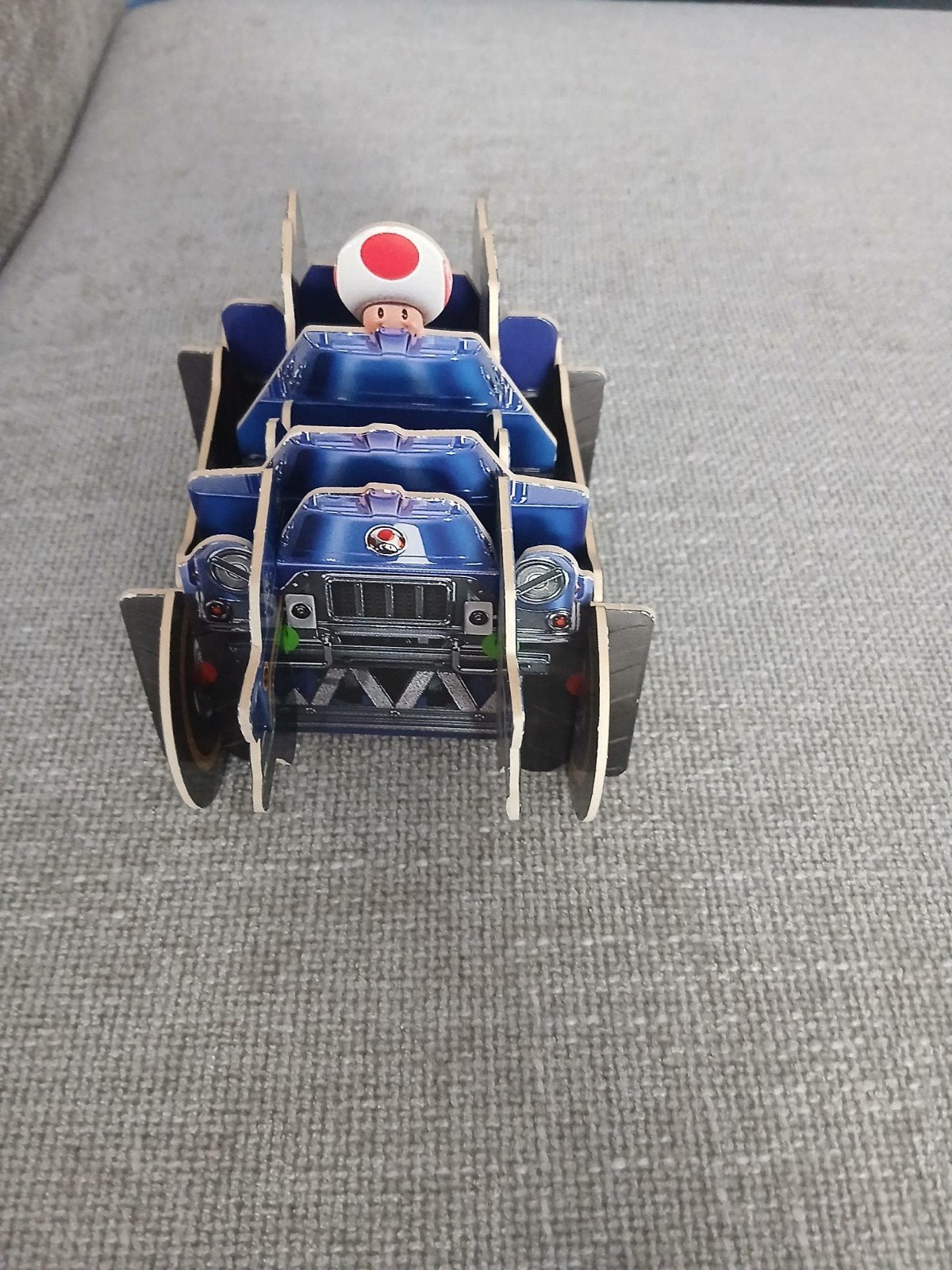 Mario Kart Toad Kart Houten Model, Kinderen en Baby's, Speelgoed | Speelgoedvoertuigen, Ophalen, Zo goed als nieuw