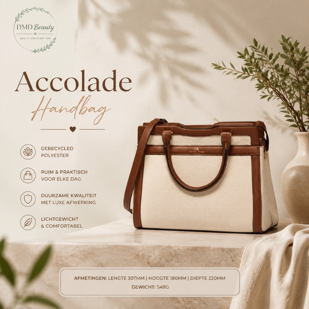 Accolade Handbag, Ophalen of Verzenden, Nieuw, Bruin, Handtas