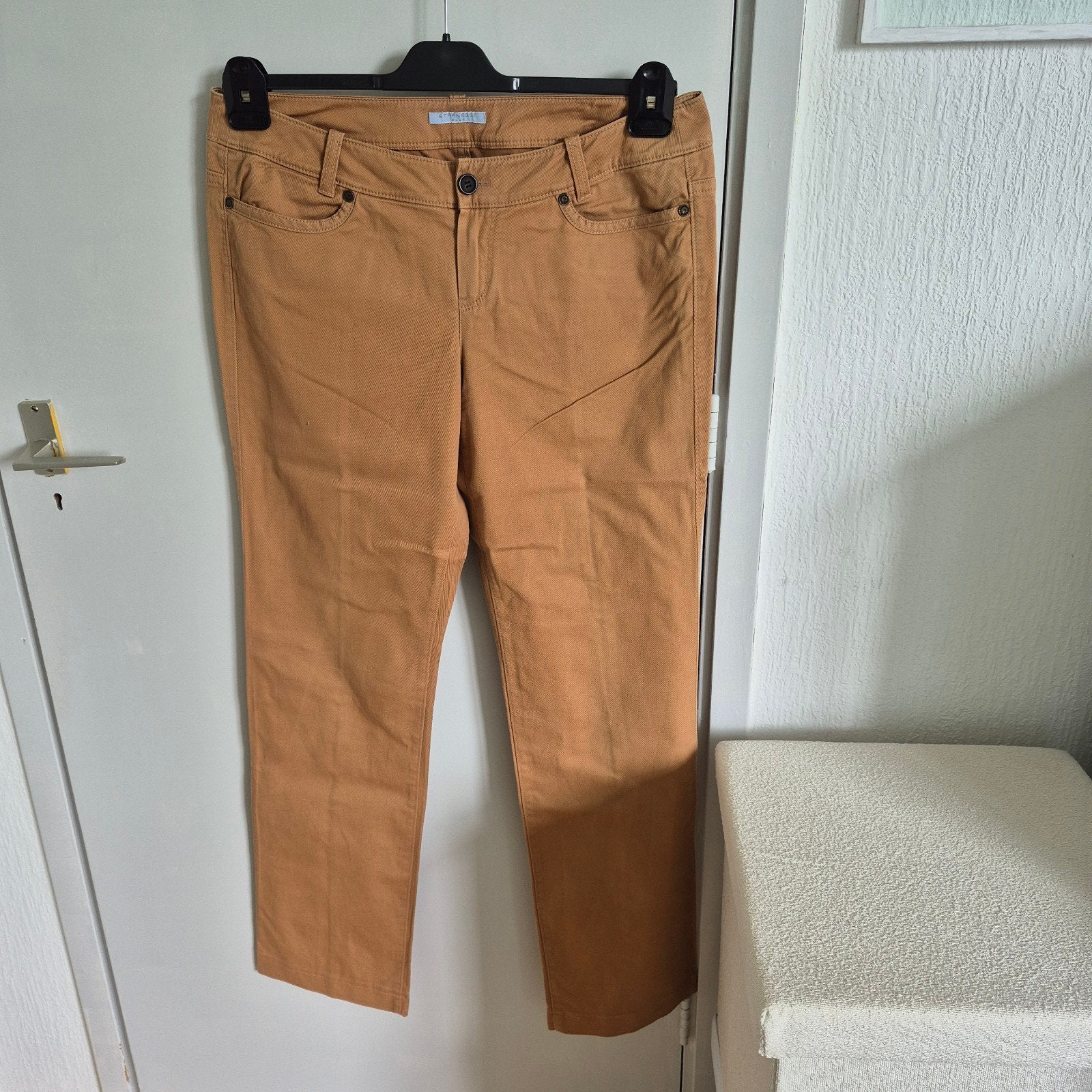 STRENESSE dames lichtbruine broek maat 42, Bruin, Maat 42/44 (L), STRENESSE, Ophalen of Verzenden