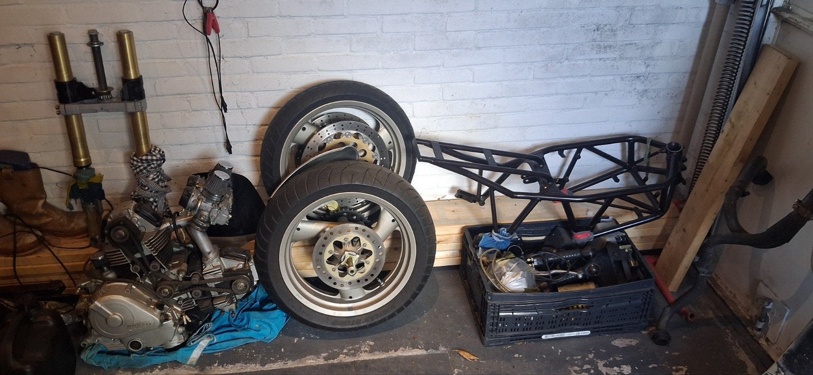 Ducati 600 SS onderdelen, Motoren, Ophalen, Gebruikt