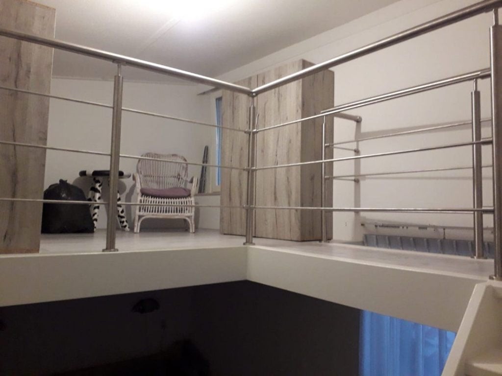 RVS balustrade horizontaal - strak en modern, Ophalen, Nieuw, Zilver, Metaal