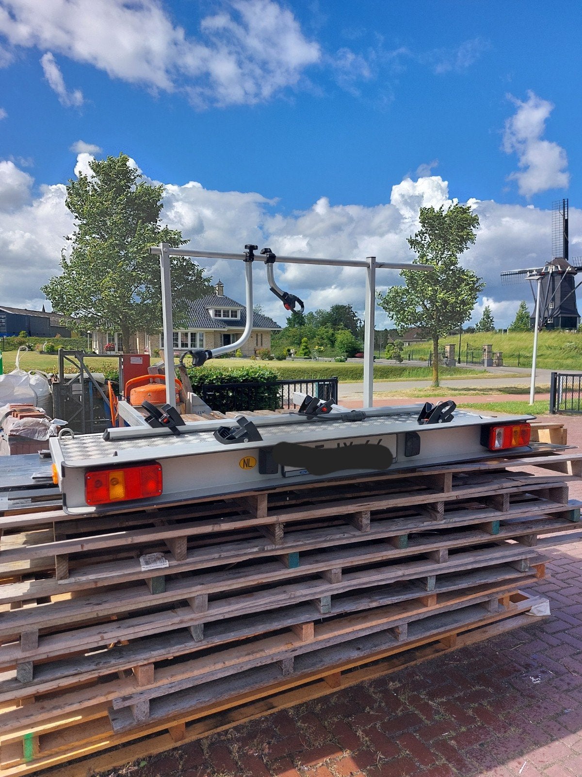 Fietsen/scooter drager camper, Ophalen of Verzenden, Overige typen, Minder dan 2 meter