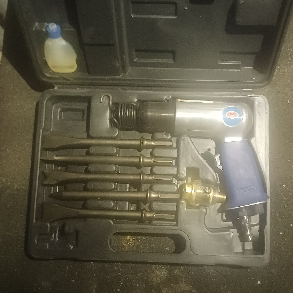 pneumatische hakhamerset, Doe-het-zelf en Verbouw, Gereedschap | Handgereedschap, Ophalen of Verzenden, Nieuw, Overige typen, Overige merken