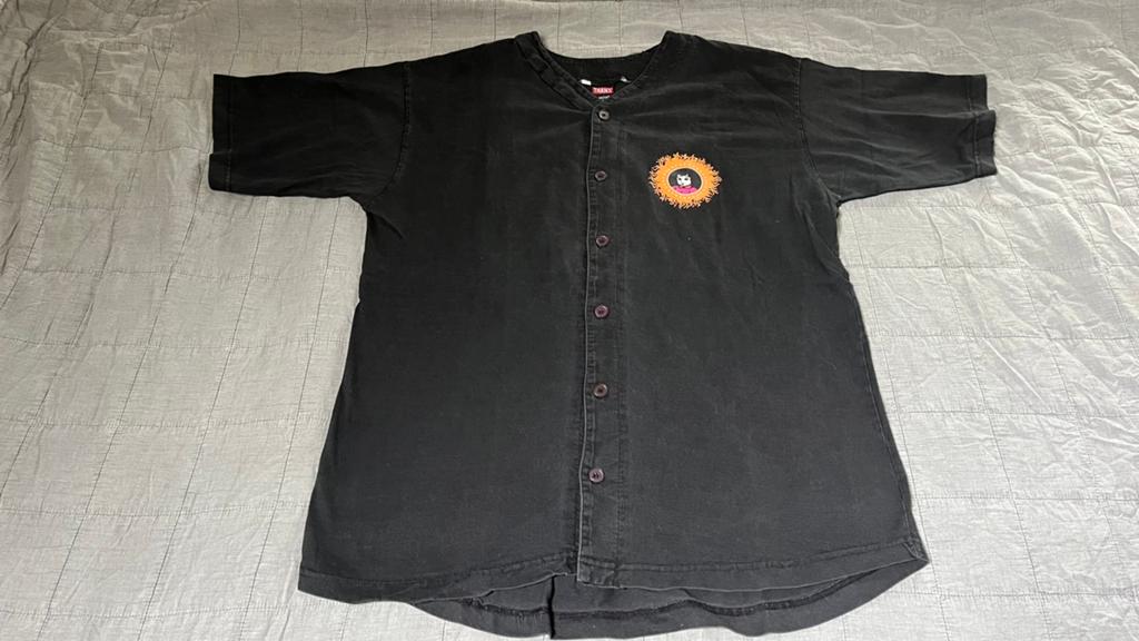 Vintage Pinkpop Festival Shirt Zwart One Size, Ophalen of Verzenden, Zo goed als nieuw, Maat 56/58 (XL), Zwart