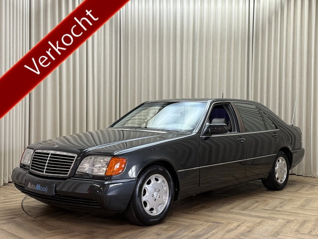 Mercedes-Benz S-Klasse S500 W140 5.0 V8 327 PK CARAT DUCHATE, Auto's, Automaat, Achterwielaandrijving, 4973 cc, Zwart