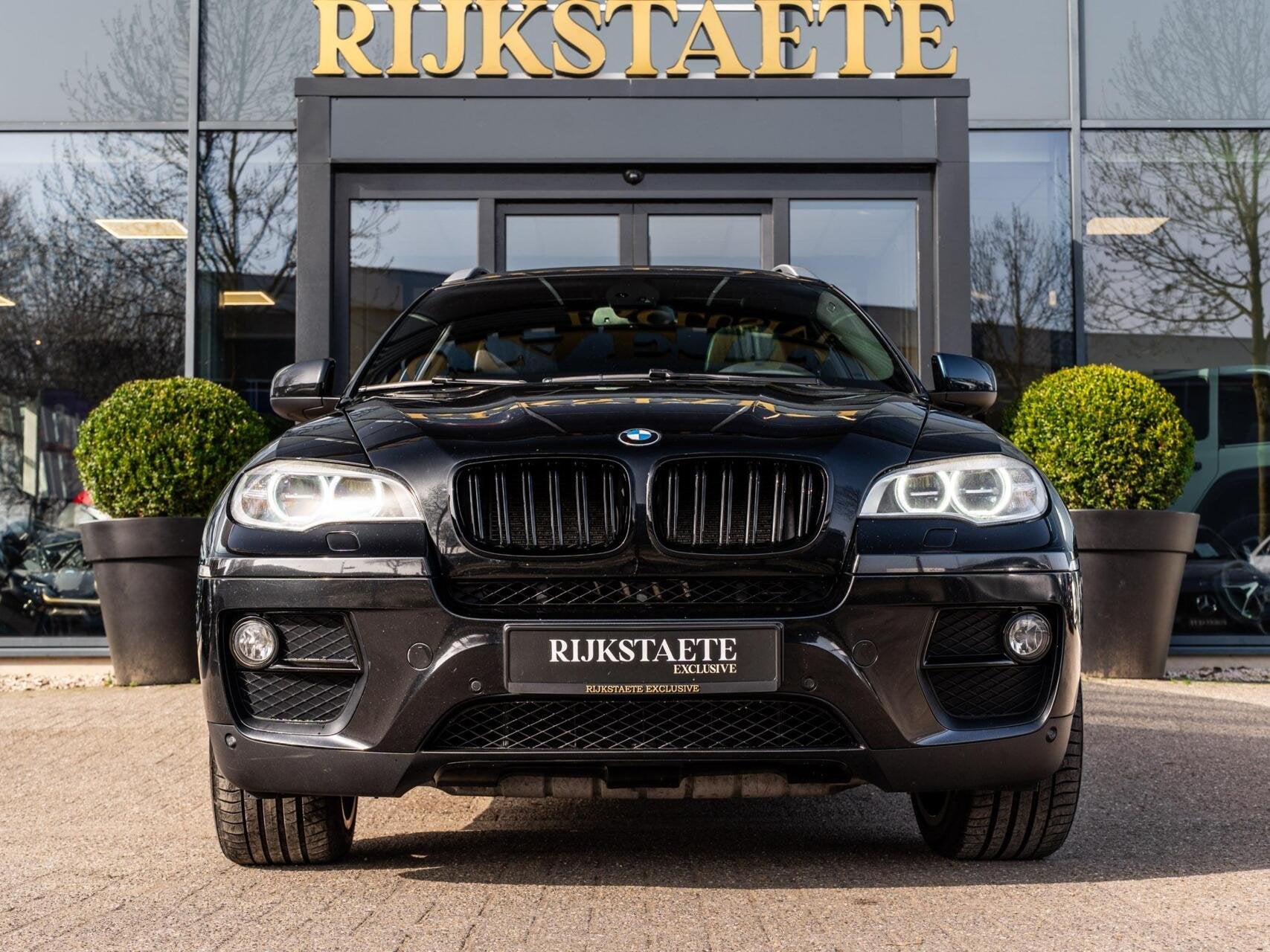 BMW X6 xDrive40d High Executive|PANO|MEMORY|HEAD-UP|360°, Auto's, Euro 5, Gebruikt, Zwart, Met garantie (alle)