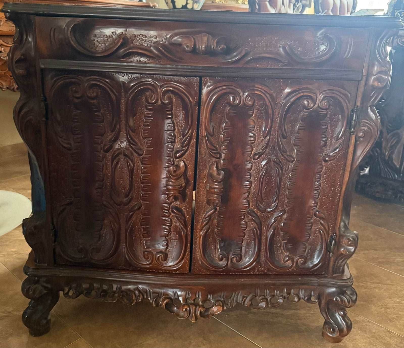 Barok tv kast, Antiek en Kunst, Ophalen