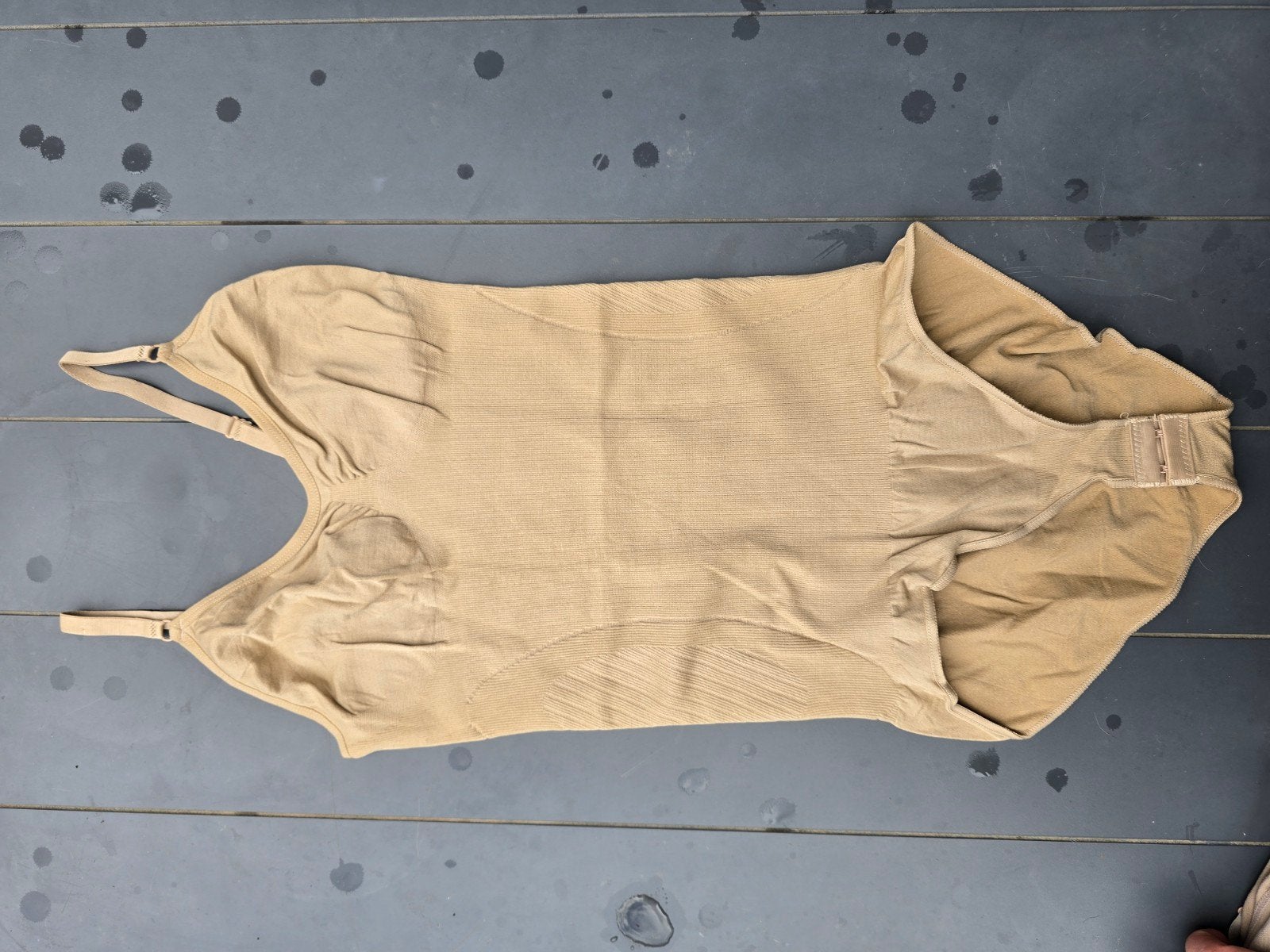 naadloze corrigerende body (shapewear) S-M, Ophalen of Verzenden, Beige, Body of Korset