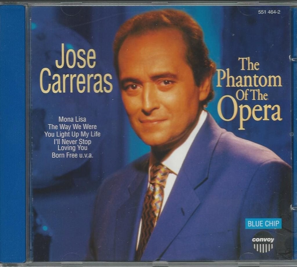 José Carreras - Phantom of the opera = 2,99, Ophalen of Verzenden, Classicisme, Zo goed als nieuw, Kamermuziek