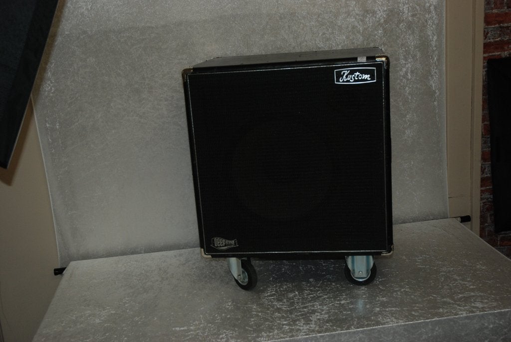 Kustom DE-115H Baskabinet Deepend, 250 watt bij 8 Ohm, Muziek en Instrumenten, Instrumenten | Onderdelen, Ophalen, Gebruikt, .