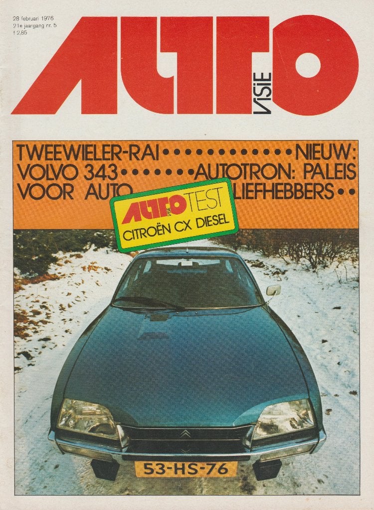 Citroen CX ( serie 1 - Athena - GTi ) testen in Autovisie ea, Gelezen, Ophalen of Verzenden, Autovisie, Citroën
