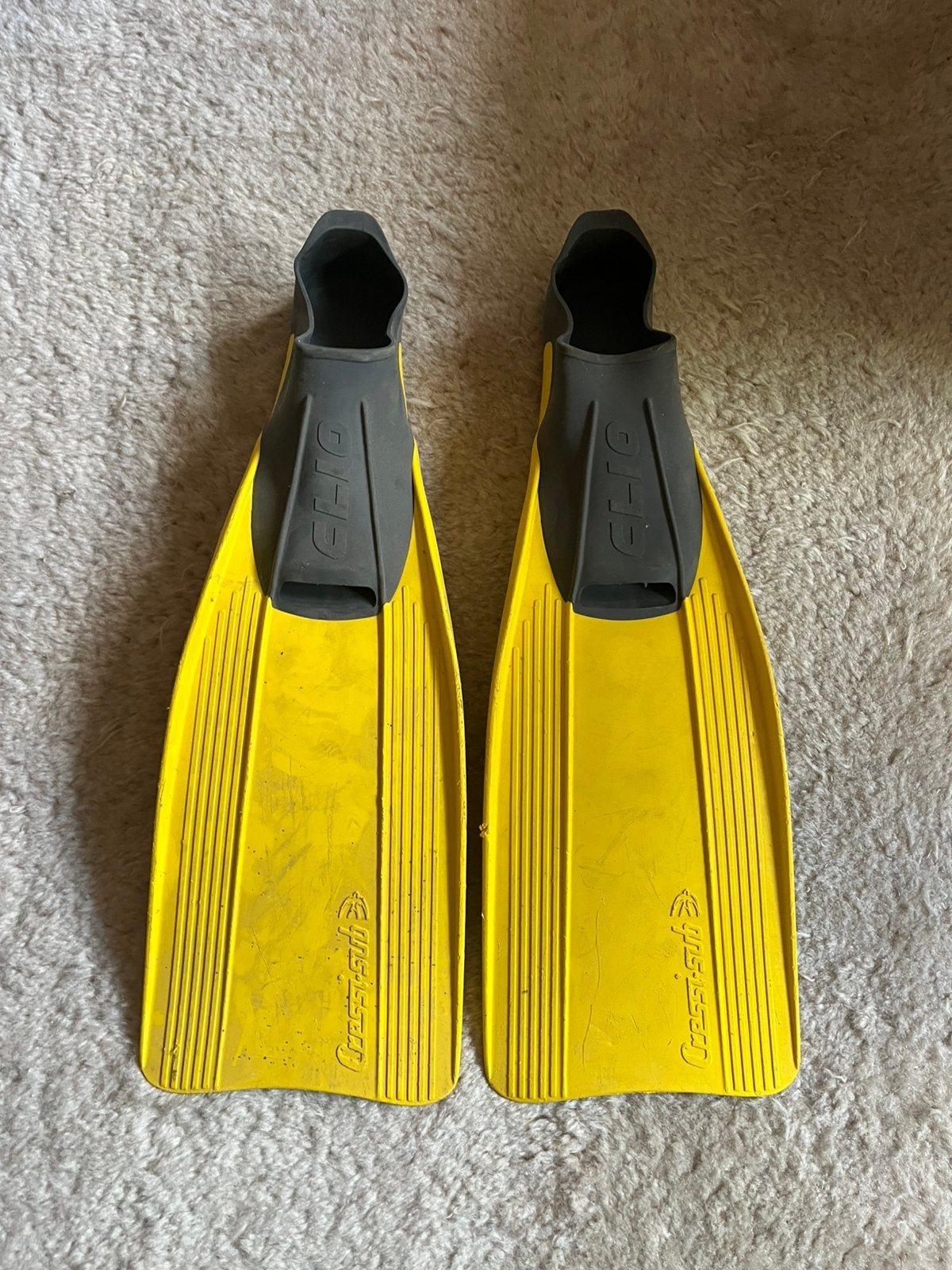 Snorkel / zwembad duikvinnen Cressi maat 37/38, Ophalen of Verzenden, Gebruikt, Snorkelvinnen