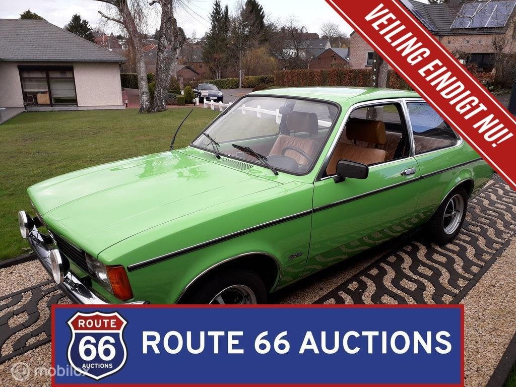 Opel Kadett C 1.2 S | 1978 | Route 66 Auctions, Auto's, Overige carrosserieën, Zwart, Bedrijf, Opel