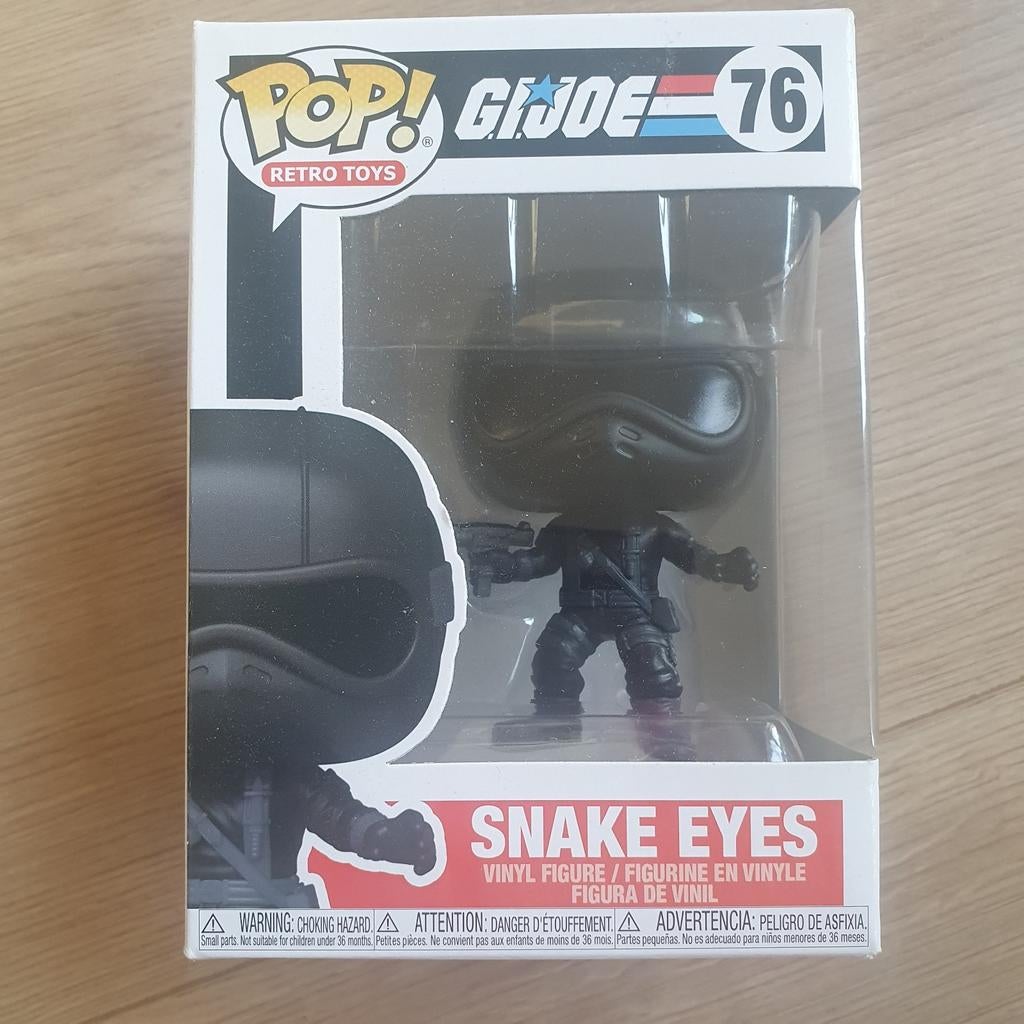 Funko Pop! G.I. Joe Snake Eyes #76, Ophalen of Verzenden