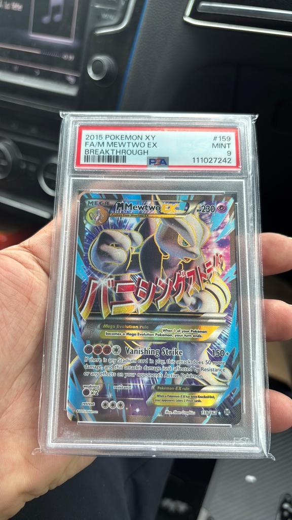 Mewtwo breakthrough low pop psa9, Ophalen of Verzenden, Zo goed als nieuw