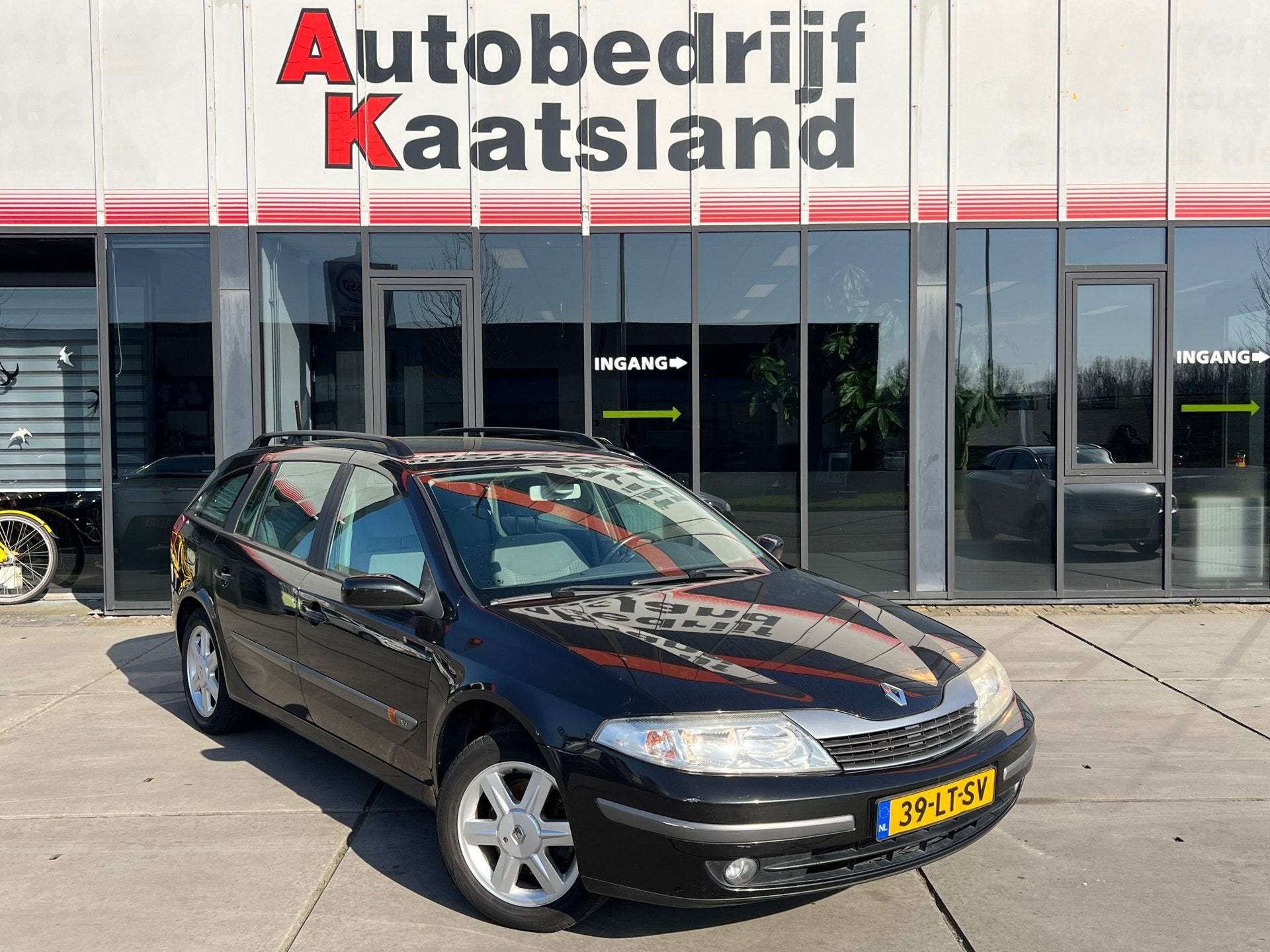 Renault Laguna Grand Tour 1.6-16V Authentique - Airco - Crui, Laguna, Stof, Zwart, 4 cilinders