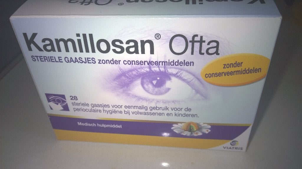 Steriele gaasjes ^reiniging van de huid rondom de ogen, Diversen, Ophalen of Verzenden, Nieuw