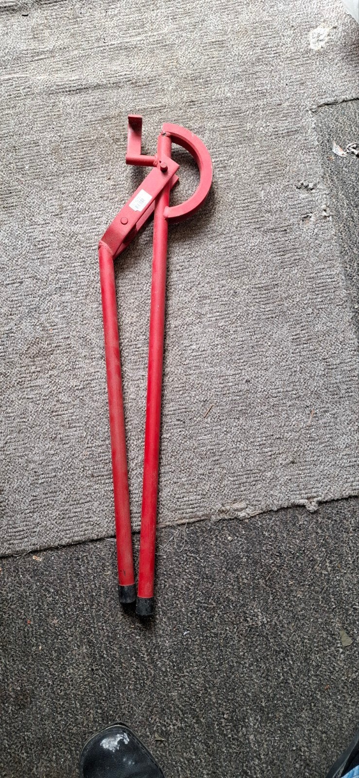 22 mm buigijzer, Ophalen
