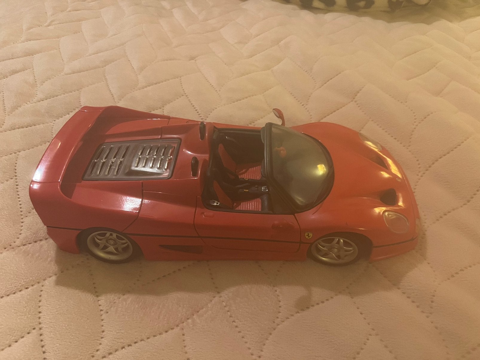 Ferrari F50 1996, Ophalen of Verzenden, Zo goed als nieuw, Auto, Bburago