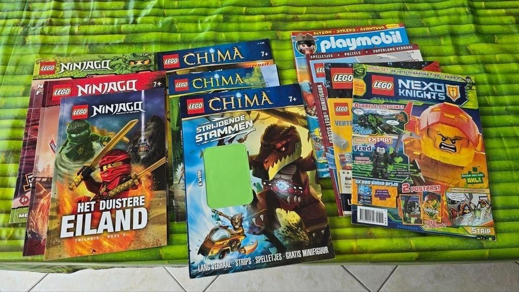 Lego Ninjago en Chima - magazine diverse nummers, Boeken, Tijdschriften en Kranten, Ophalen of Verzenden, Gelezen, Overige typen