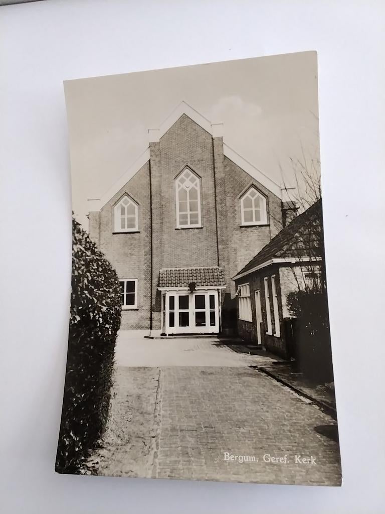 BERGUM.  GEREF. KERK, Ophalen of Verzenden, 1960 tot 1980, Groningen