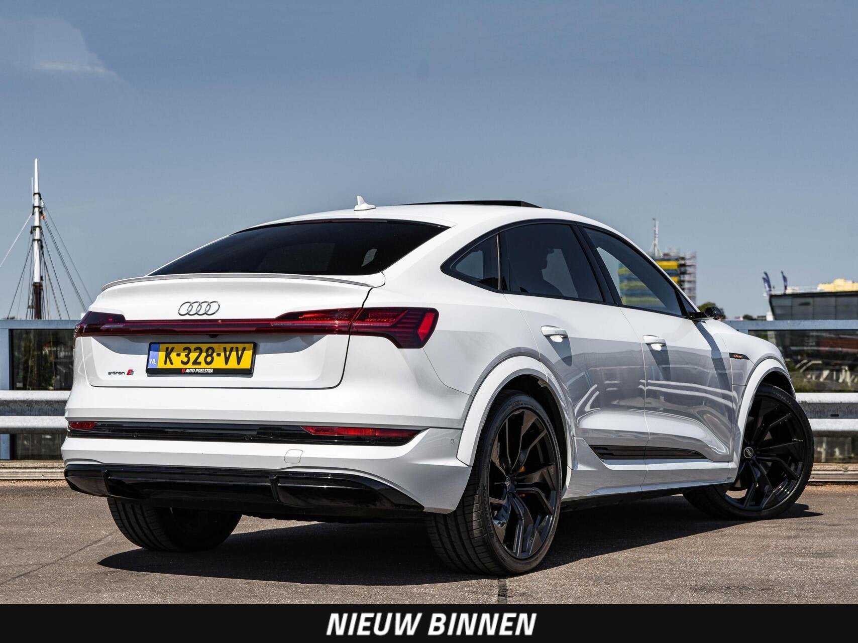 Audi e-tron Sportback S quattro 95 kWh 503 PK | SOH 99% | Pa, Auto's, Automaat, 368 km, Gebruikt, Zwart