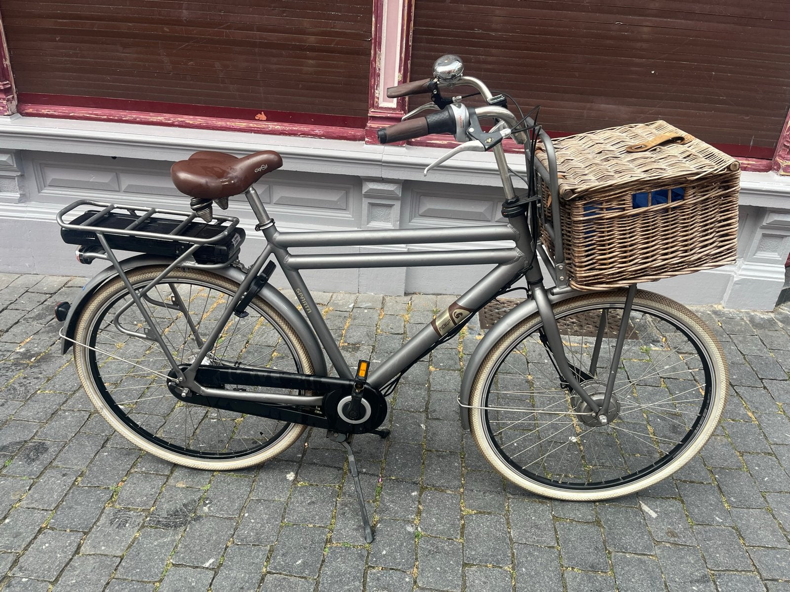 Sparta fiets met gereviseerde accu - 50 km bereik, Sparta, Gebruikt, Ophalen of Verzenden, 51 tot 55 cm