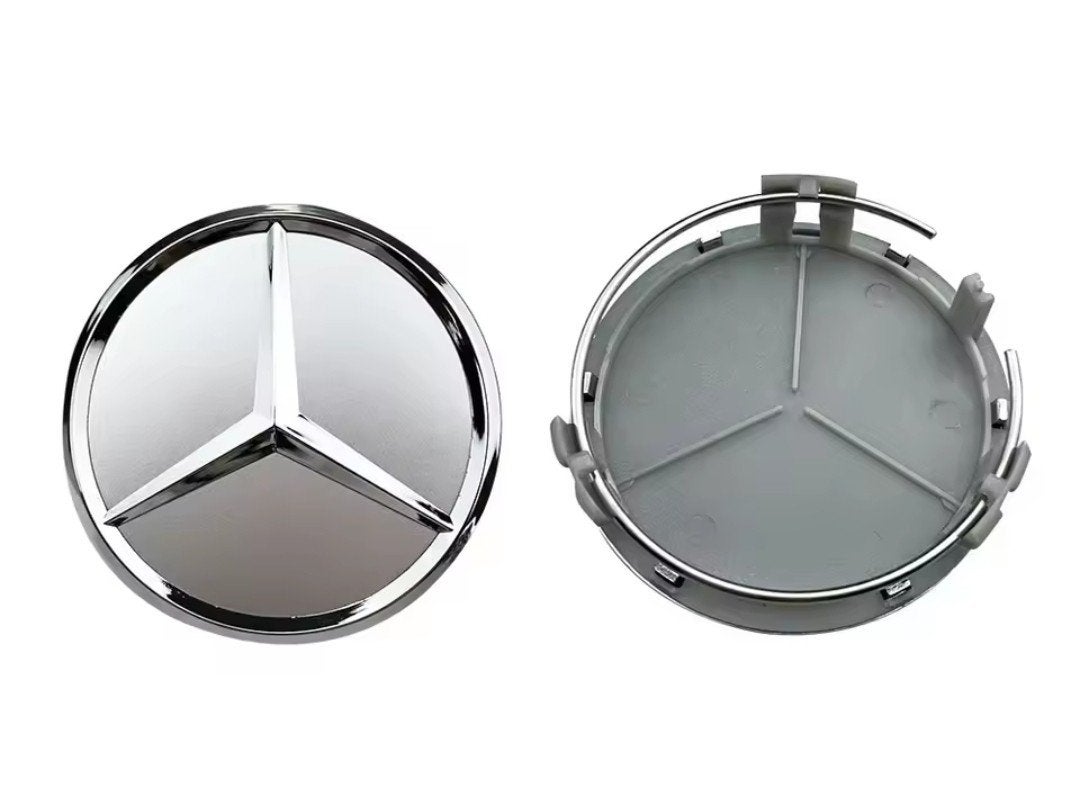 Mercedes Naafdoppen Center Caps Set van 4, Ophalen of Verzenden