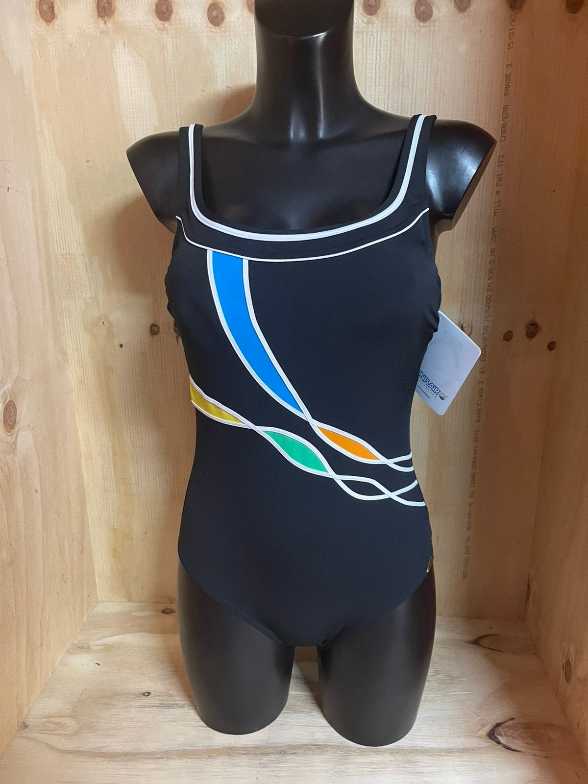 Sunflair badpak maat 38c model 22265, Verzenden, Nieuw, Zwart, Badpak