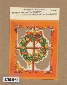Poezieplaatje Vrolijke Kerstkrans 2366, Verzenden