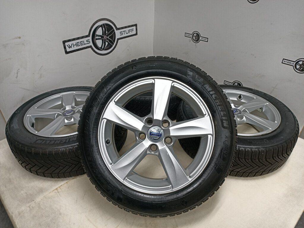 Volvo v40 v50 c30 velgen 16"inch winterbanden 5x108, Auto-onderdelen, Banden en Velgen, Ophalen, Gebruikt, 16 inch, Banden en Velgen