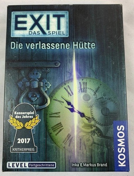 Exit Het Spel De Verlaten Hut Kosmos Escape Room