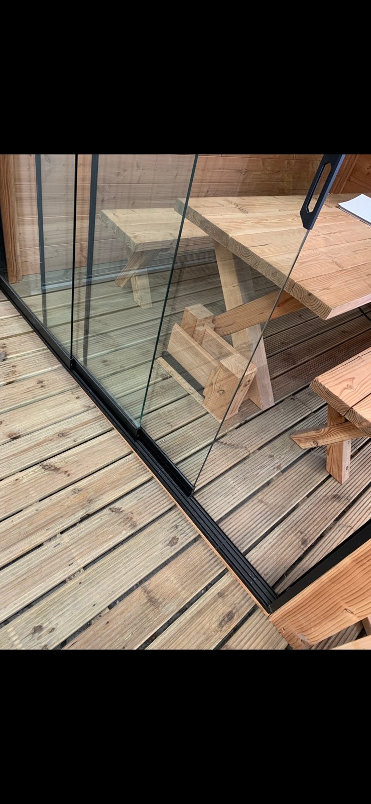 Schuiframen met systeem, Tuin en Terras, Tuinhuizen, Ophalen of Verzenden, Zo goed als nieuw, 3 ramen of meer