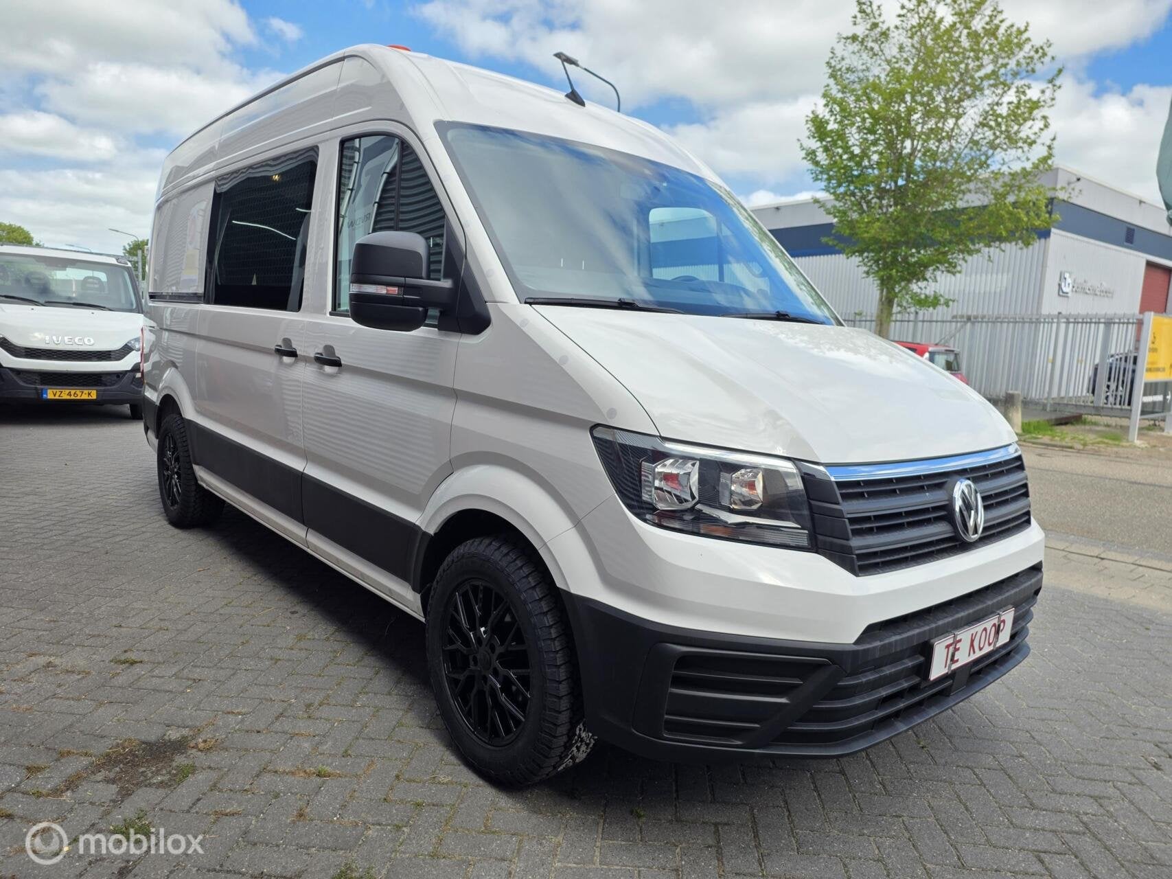 Volkswagen Crafter 35 2.0 TDI kastinrichting / werplaatsinri, Auto's, Bestelauto's, Euro 6, 4 cilinders, Volkswagen, Origineel Nederlands
