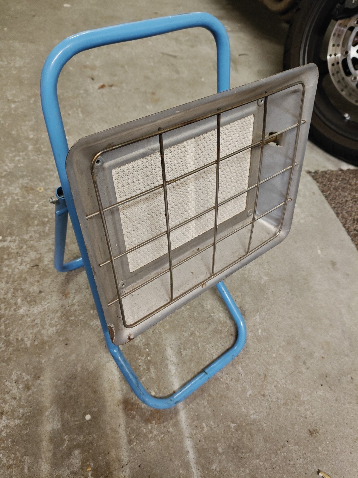 Camping Gaskachel - Draagbare Terrasverwarmer, Ophalen of Verzenden, Zo goed als nieuw