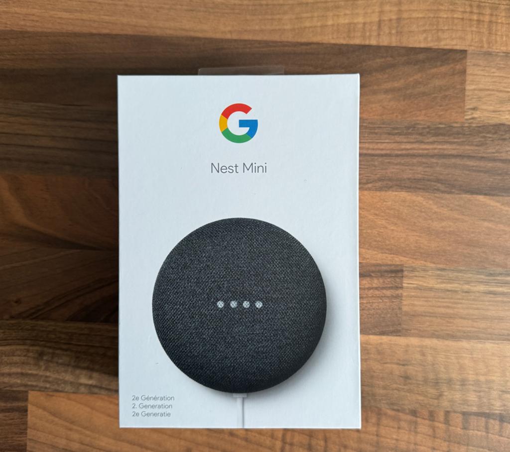 Google Nest Mini (2e Gen) - Slimme Speaker - Zo goed als nie, Ophalen of Verzenden, Zo goed als nieuw